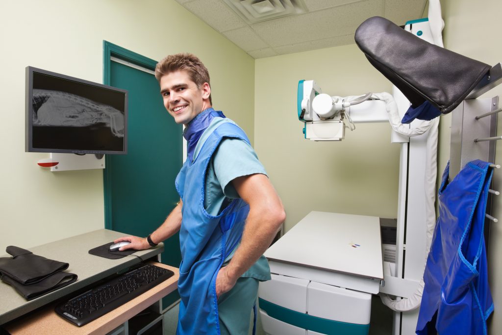as áreas de atuação do técnico em Radiologia
